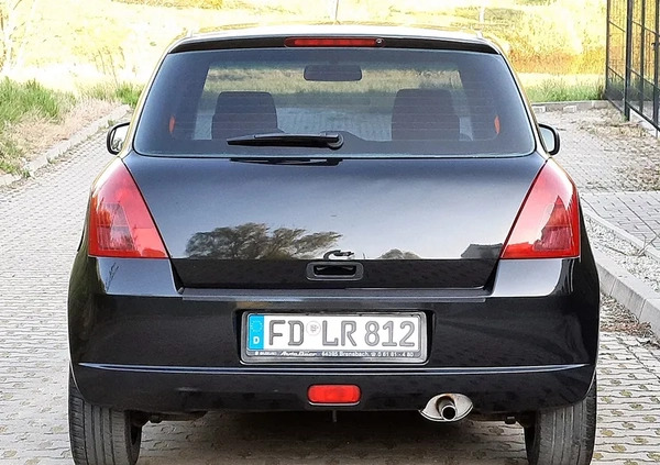 Suzuki Swift cena 13200 przebieg: 186433, rok produkcji 2007 z Swarzędz małe 781